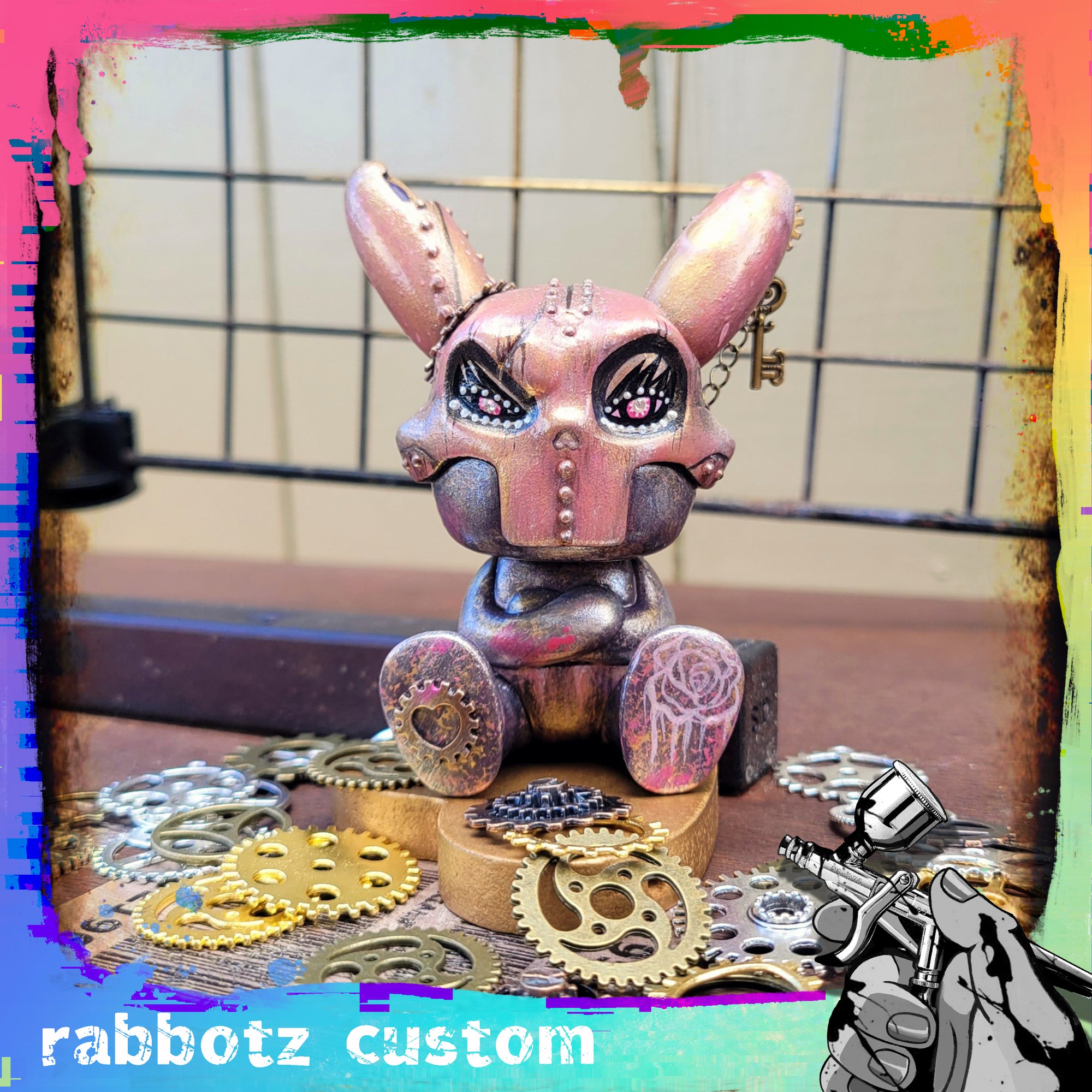 3.5'' Custom Rabbotz BY me.tik.u.luss.art